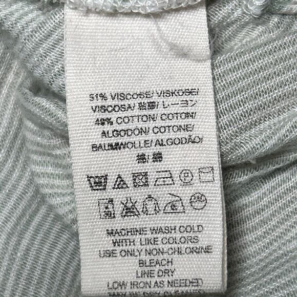 Free People Women's Large Plaid Pastel Dress Tied Sides Long Sleeve Button Down - Picture 7 of 9